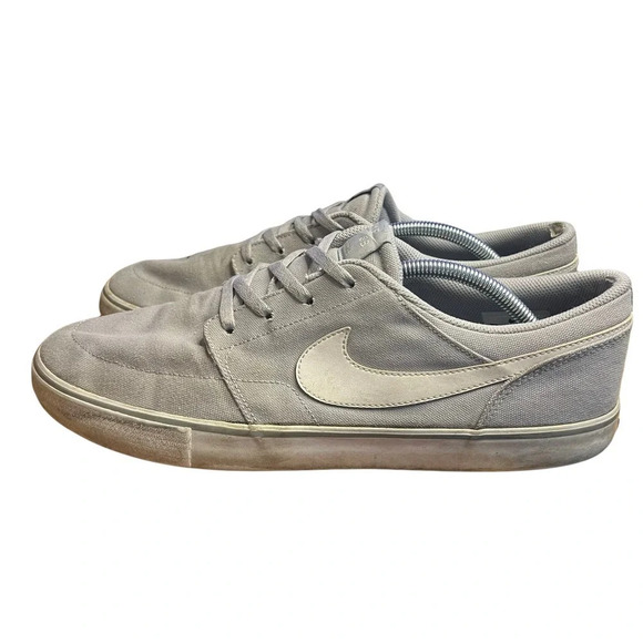 Nike SB Portmore II Solar Canvas Men\'s Sixe 12 Gray Low Top Skate Shoes/Sneakers main image 6